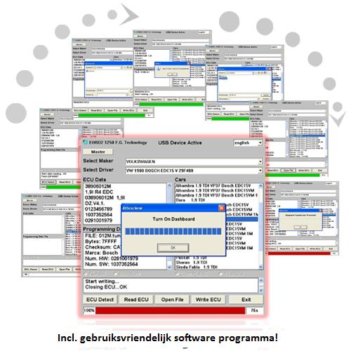Galletto 1260 OBD2 EOBD Flashing Kabel