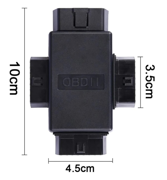 OBD2 / EOBD Splitter stekker 3