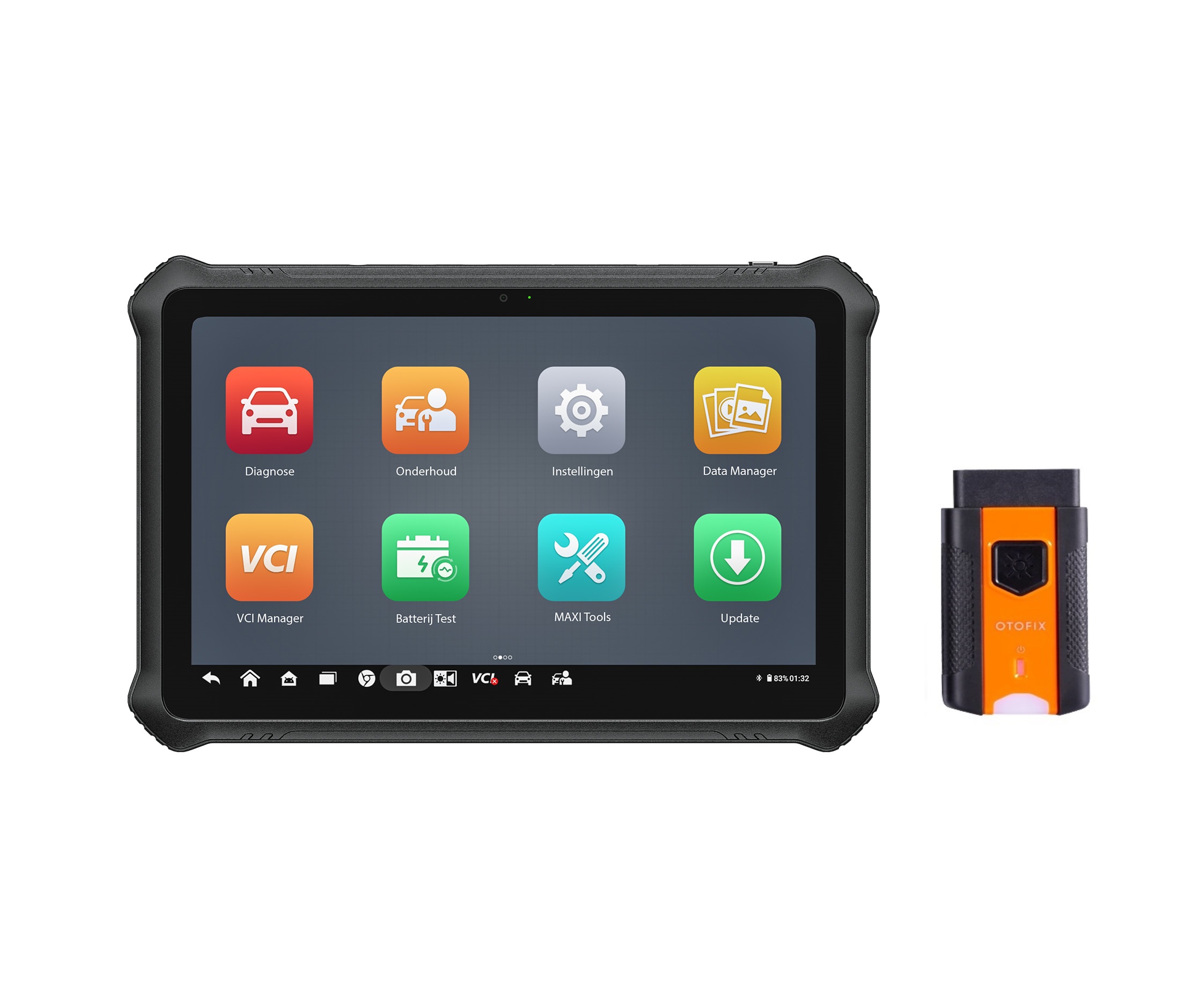 Professional OBD1/OBD2/EOBD Diagnoseapparaat Otofix D1 MAX + 43 Service functies + ECU Coding