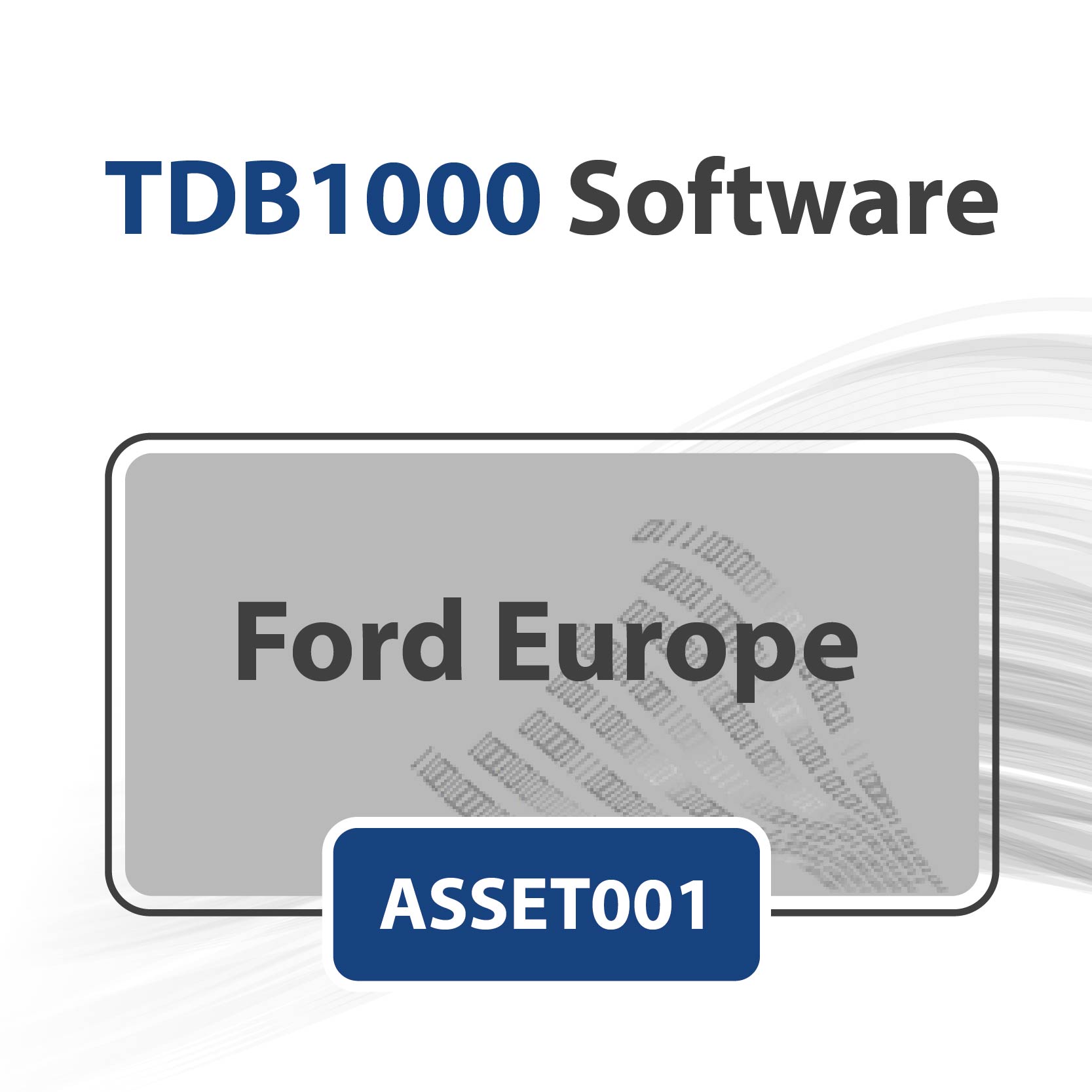 TDB1000 Software Licentie 510 | Kies jouw automerk