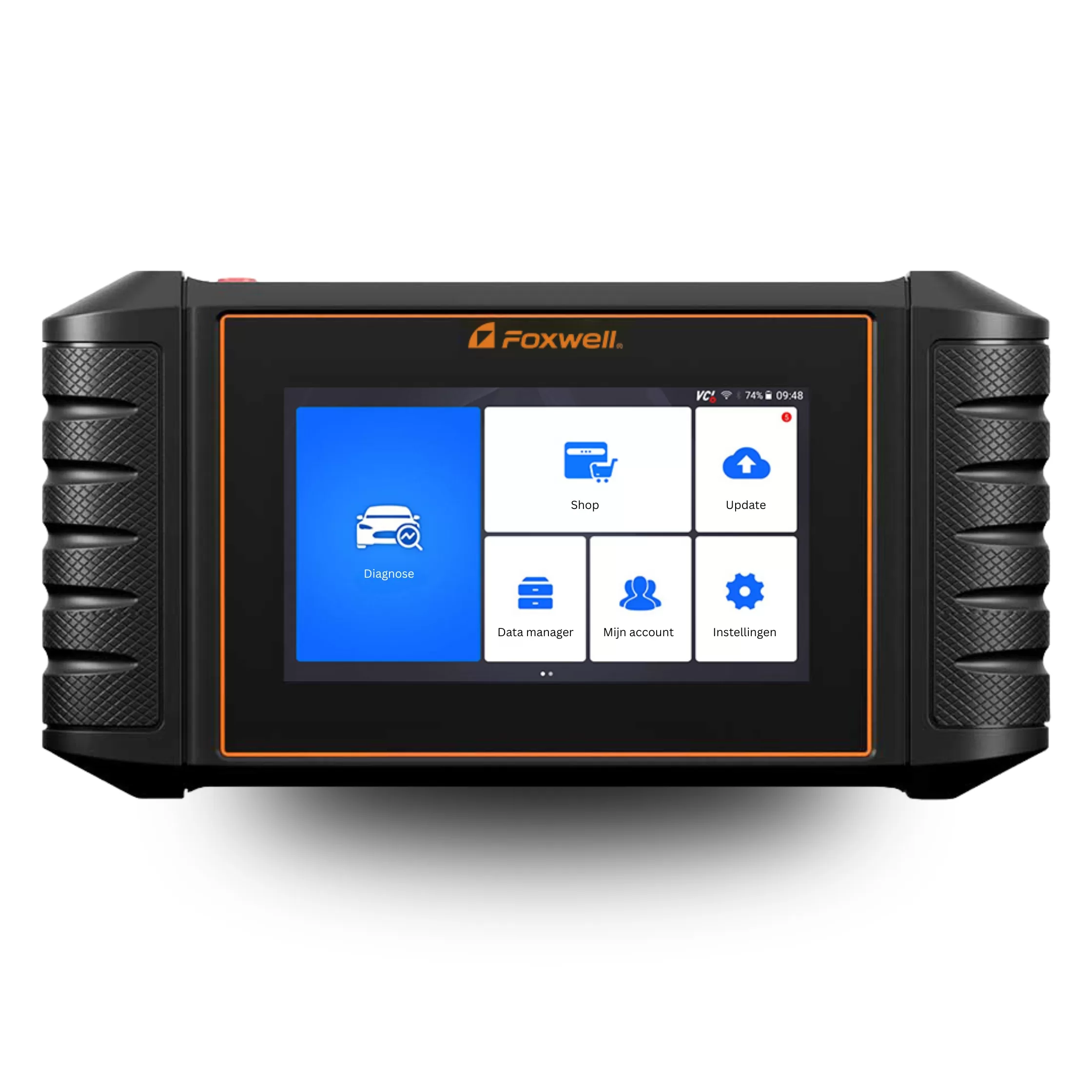 Foxwell i53BT vooraanzicht interface